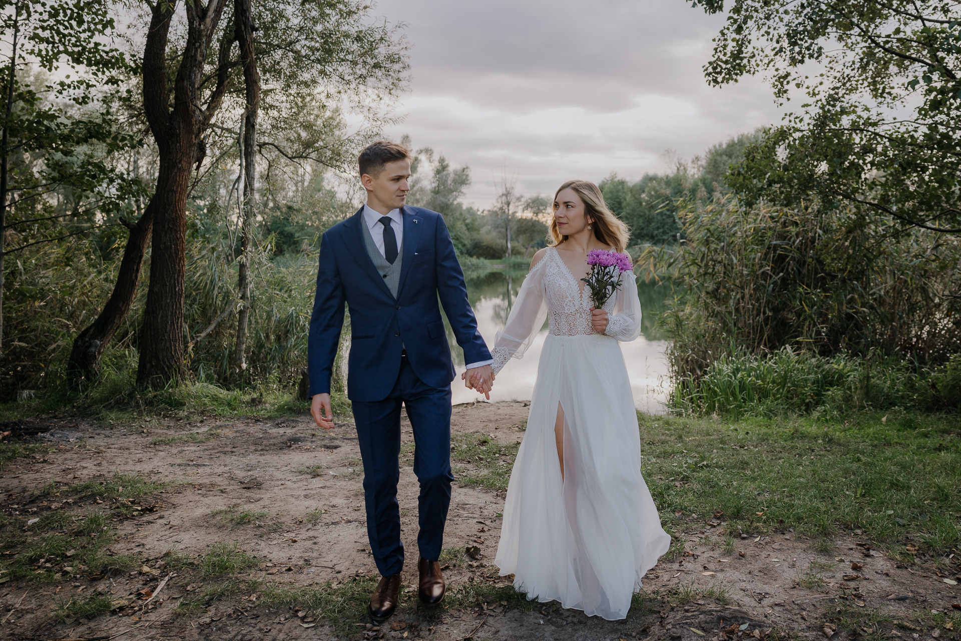 sesja poslubna w Przylasku Rusieckim