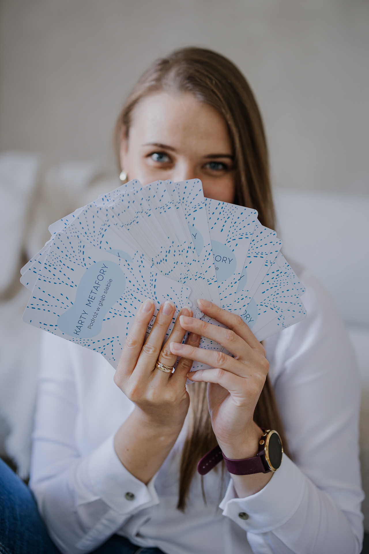 sesja wizerunkowa kobiety w studio w Krakowie