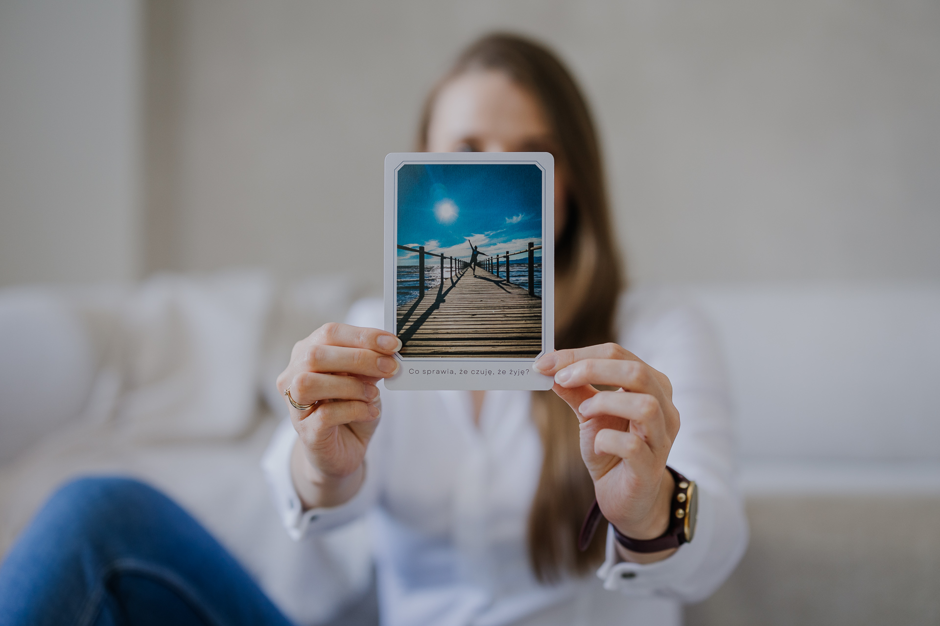 sesja wizerunkowa kobiety w studio w Krakowie