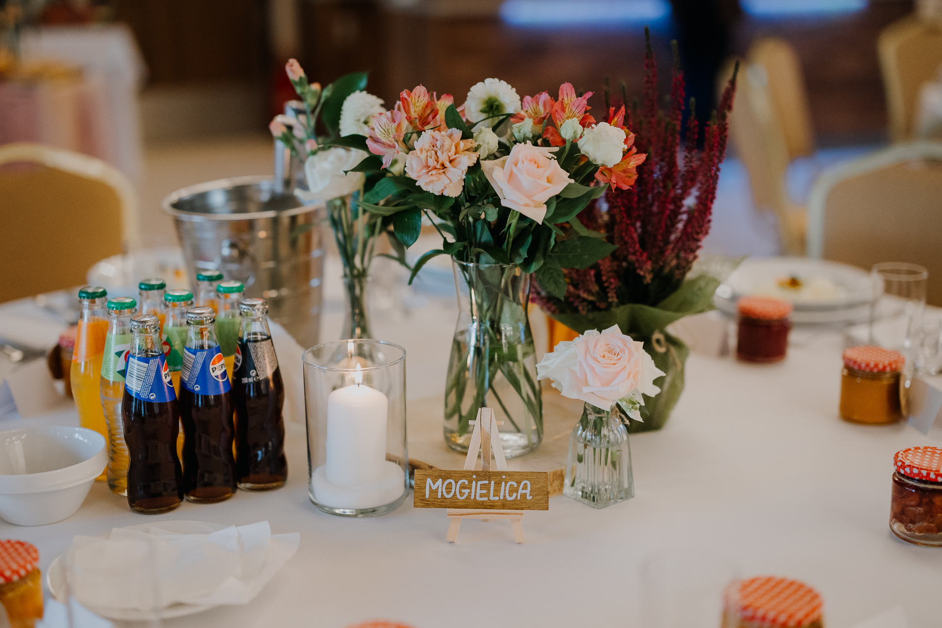 dekoracje weselne w Dworku nad Rozlewiskiem