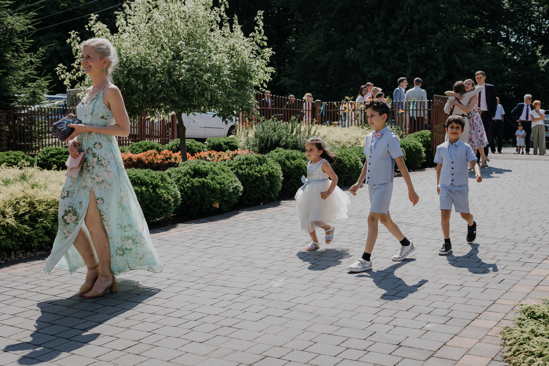 Goście przed ślubem