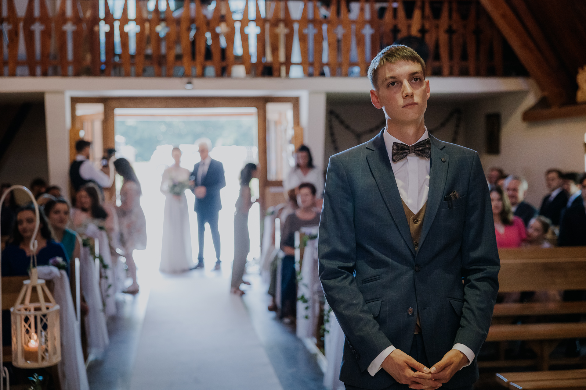 Pan Młody w oczekiwaniu na Pannę Młodę