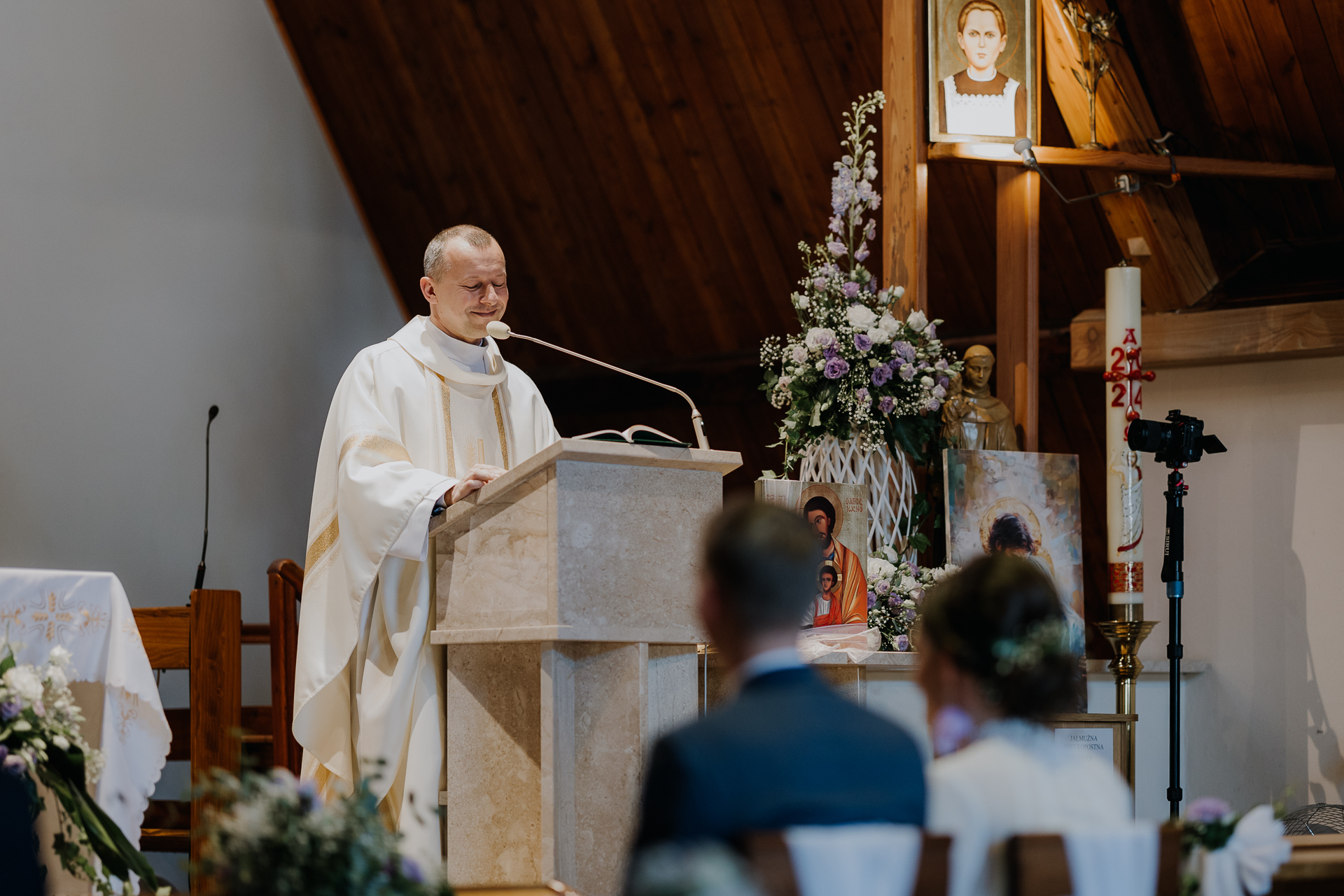 ślub w kościele w Jaroszówce