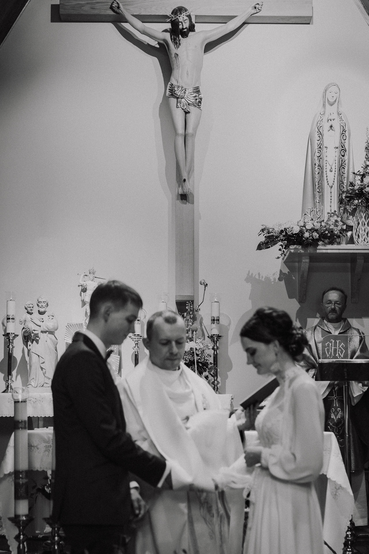 składanie przysięgi przez Parę młodą