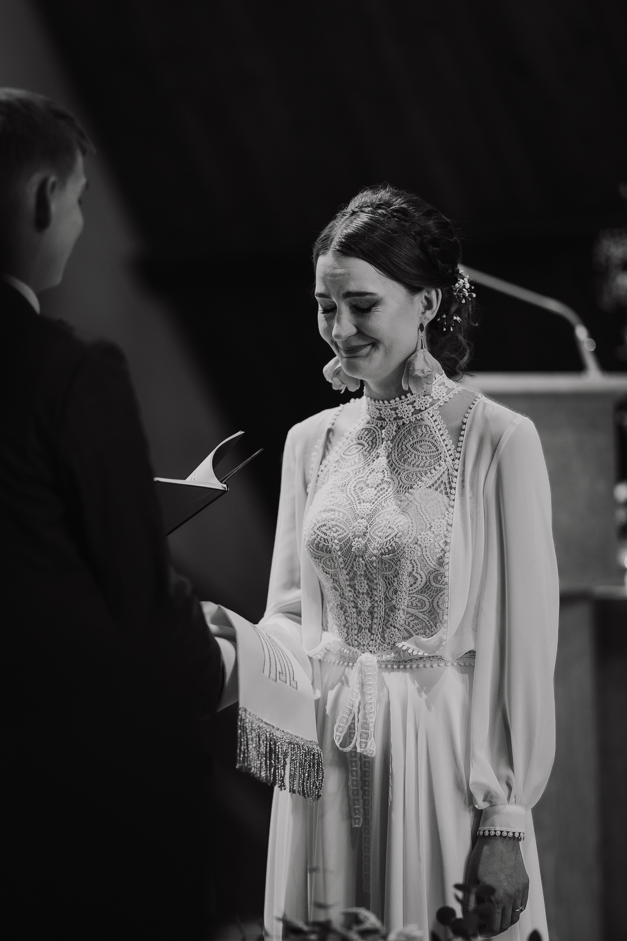 składanie przysięgi przez Parę młodą