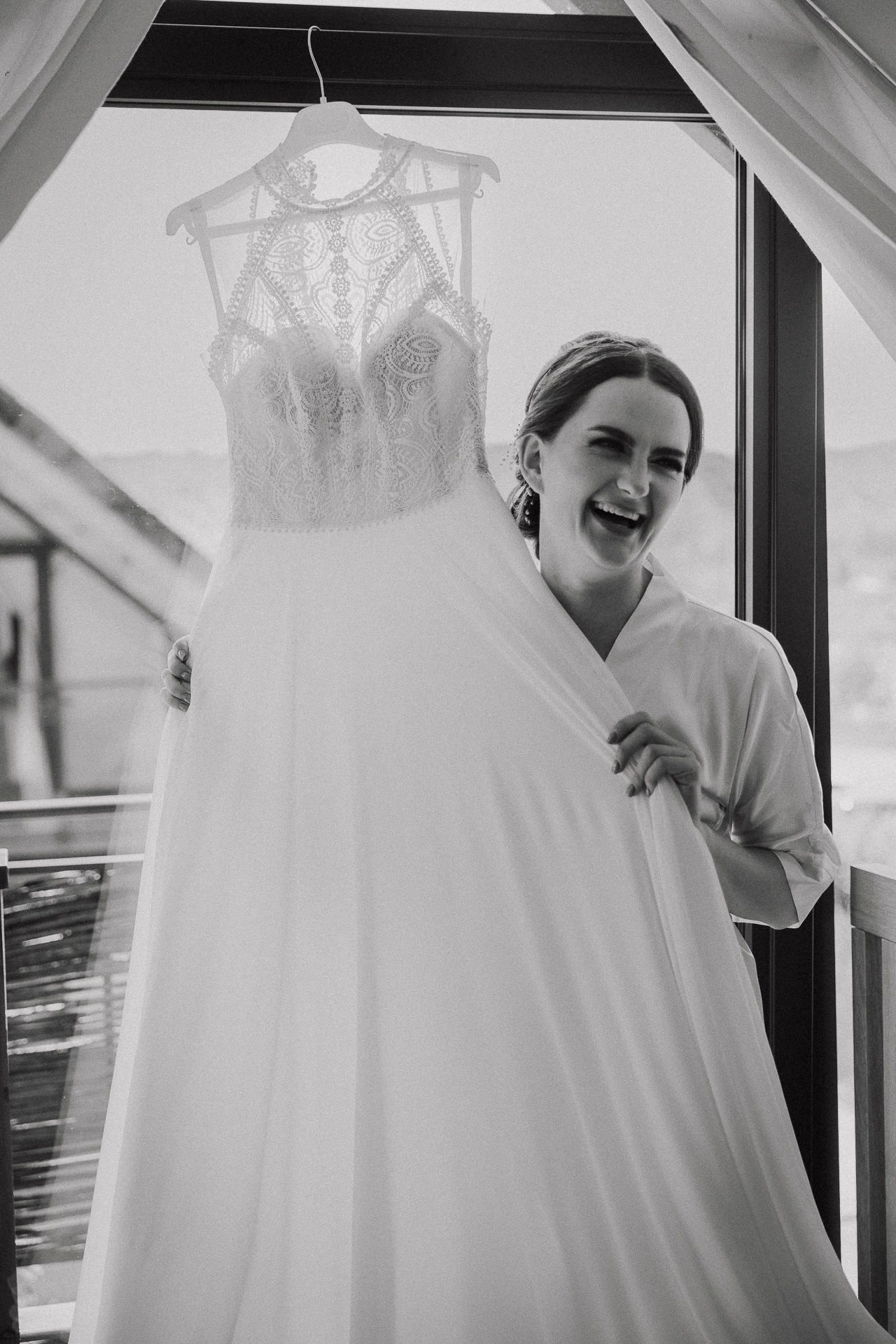 przygotowania Panny Młodej w Kuter Port Nieznanowice