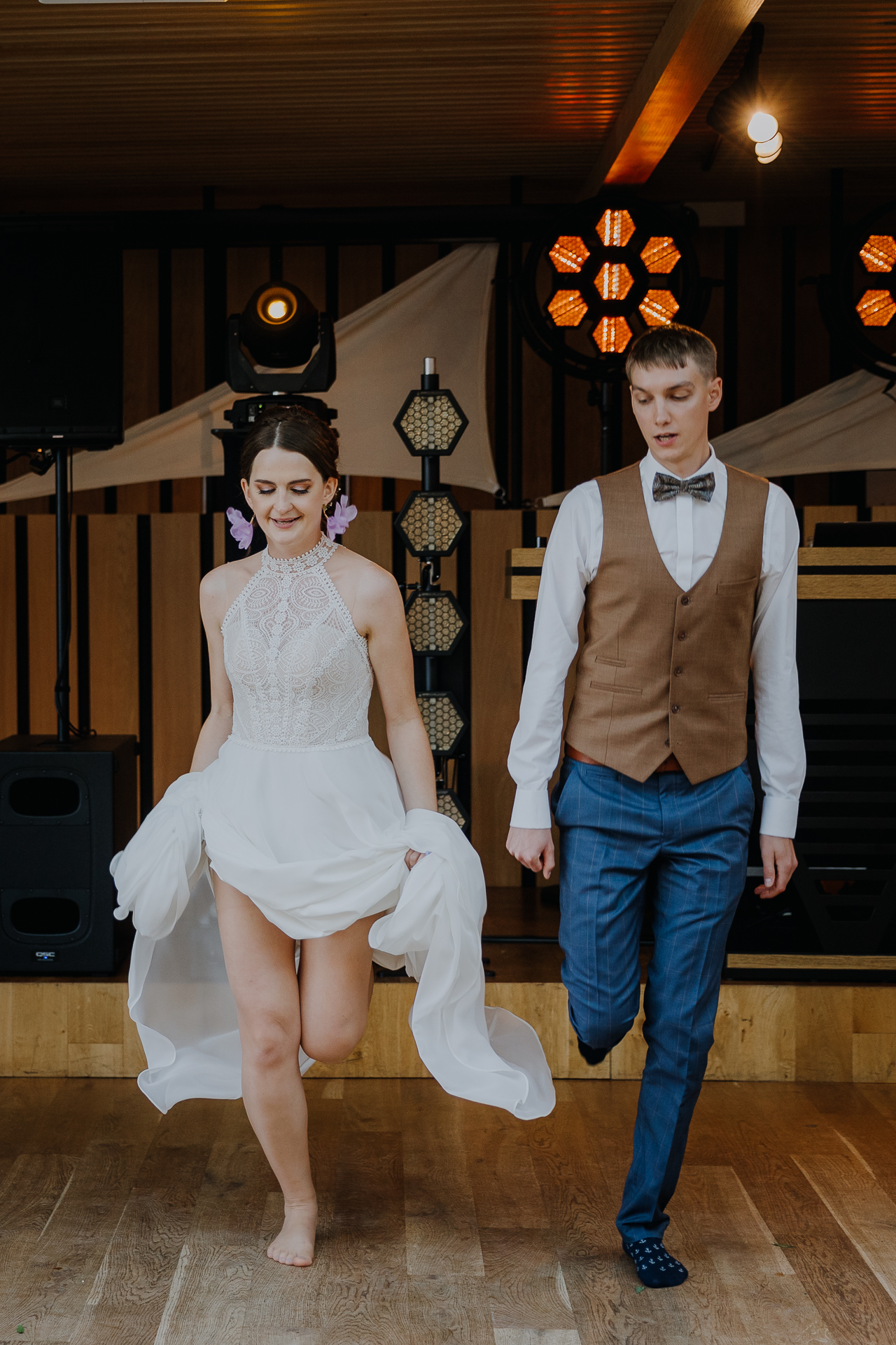 pierwszy taniec pary młodej