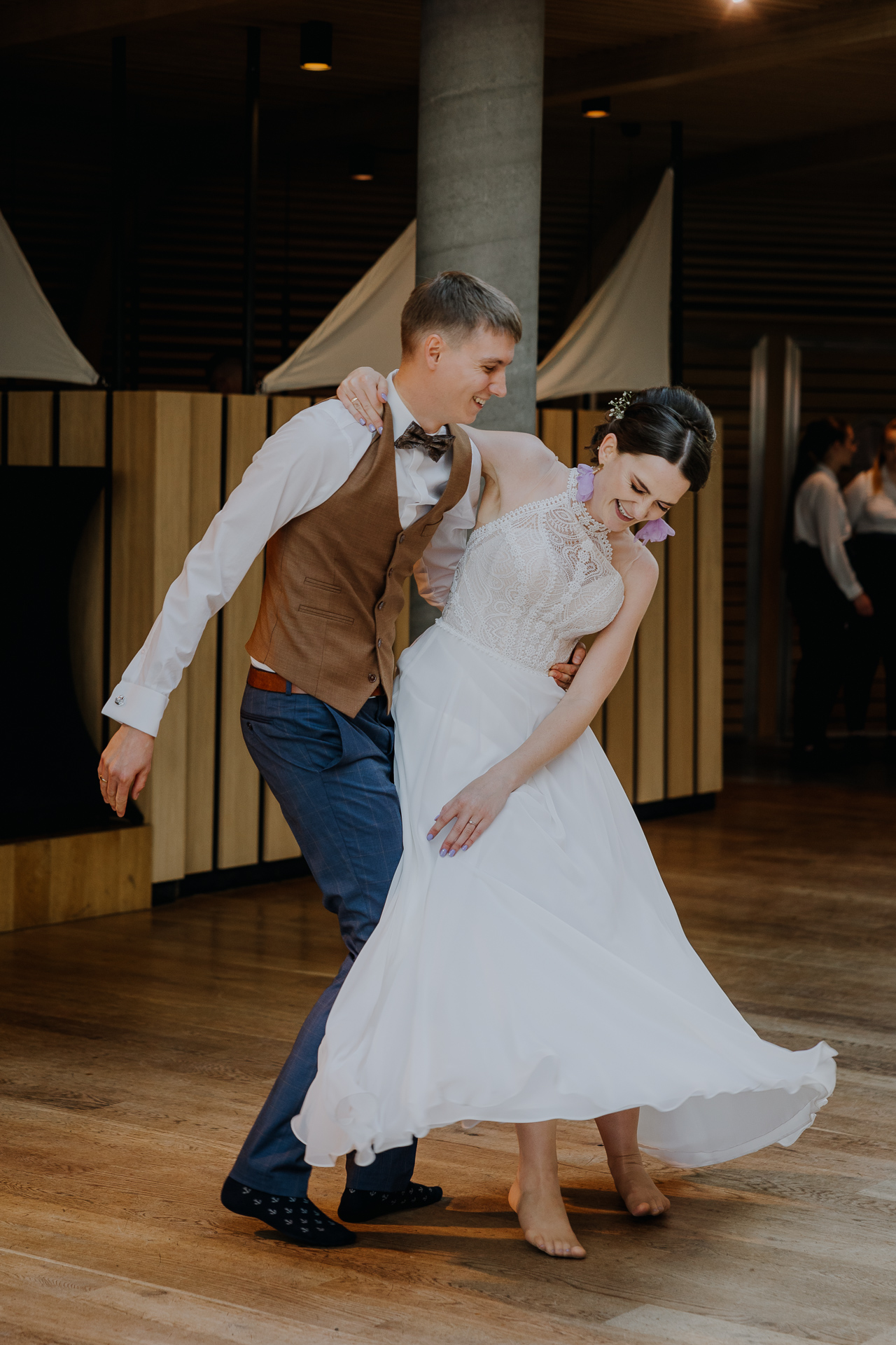 pierwszy taniec pary młodej