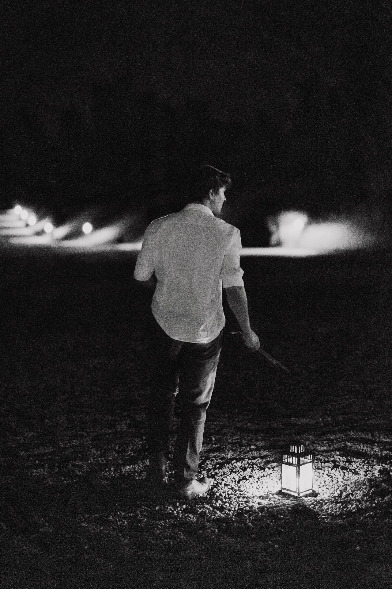 Gość weselny - przygotowanie do zimnych ogni