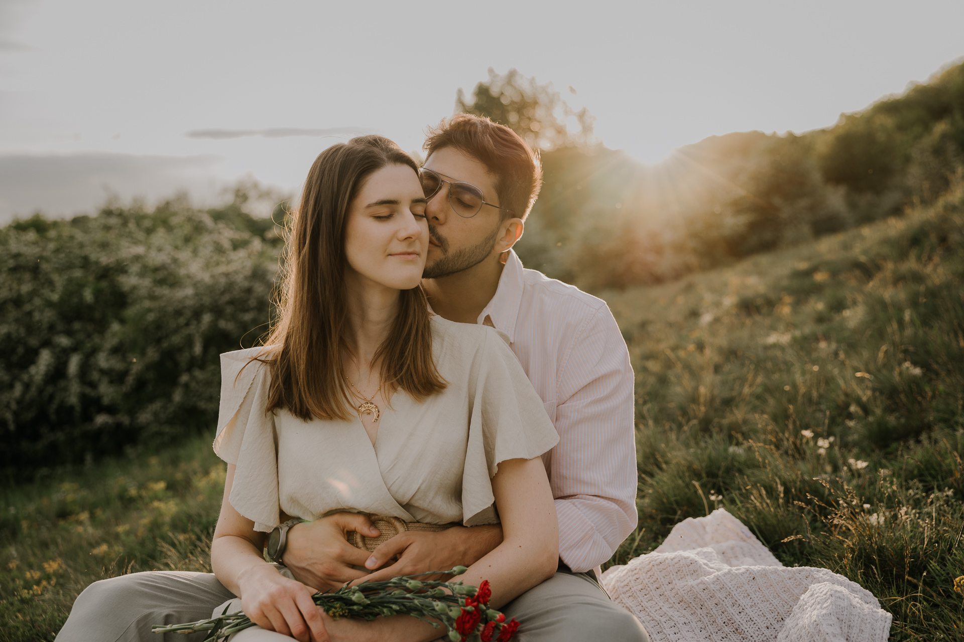 Romantyczny plener narzeczeński Kraków